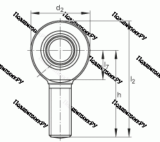 Подшипник GAR 17-DO
