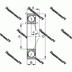 7915A 5TRV 1VSUMP 3 радиально-упорный шпиндельный подшипник NSK