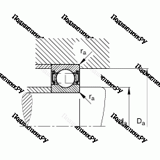 Подшипник 6015-2RSR