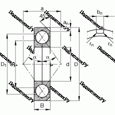 Подшипник QJ 319-N 2-MPA