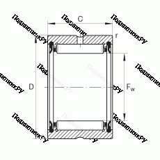 Подшипник RNA 4900-2RSR-XL